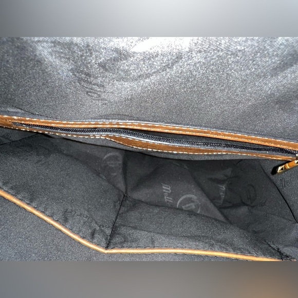 Mellow World Shia 3D Embossed Floral Convertible Shoulder Bag/Backpack in Cognac - Picture 7 of 7